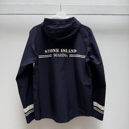 Stone Island Marina Tank Shield Jacket in Navy (S) | Small, Navy