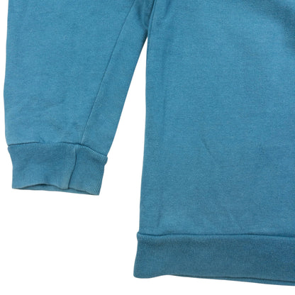 Vintage 90s Burberry Embroidered Sweatshirt Size M | Medium, Blue