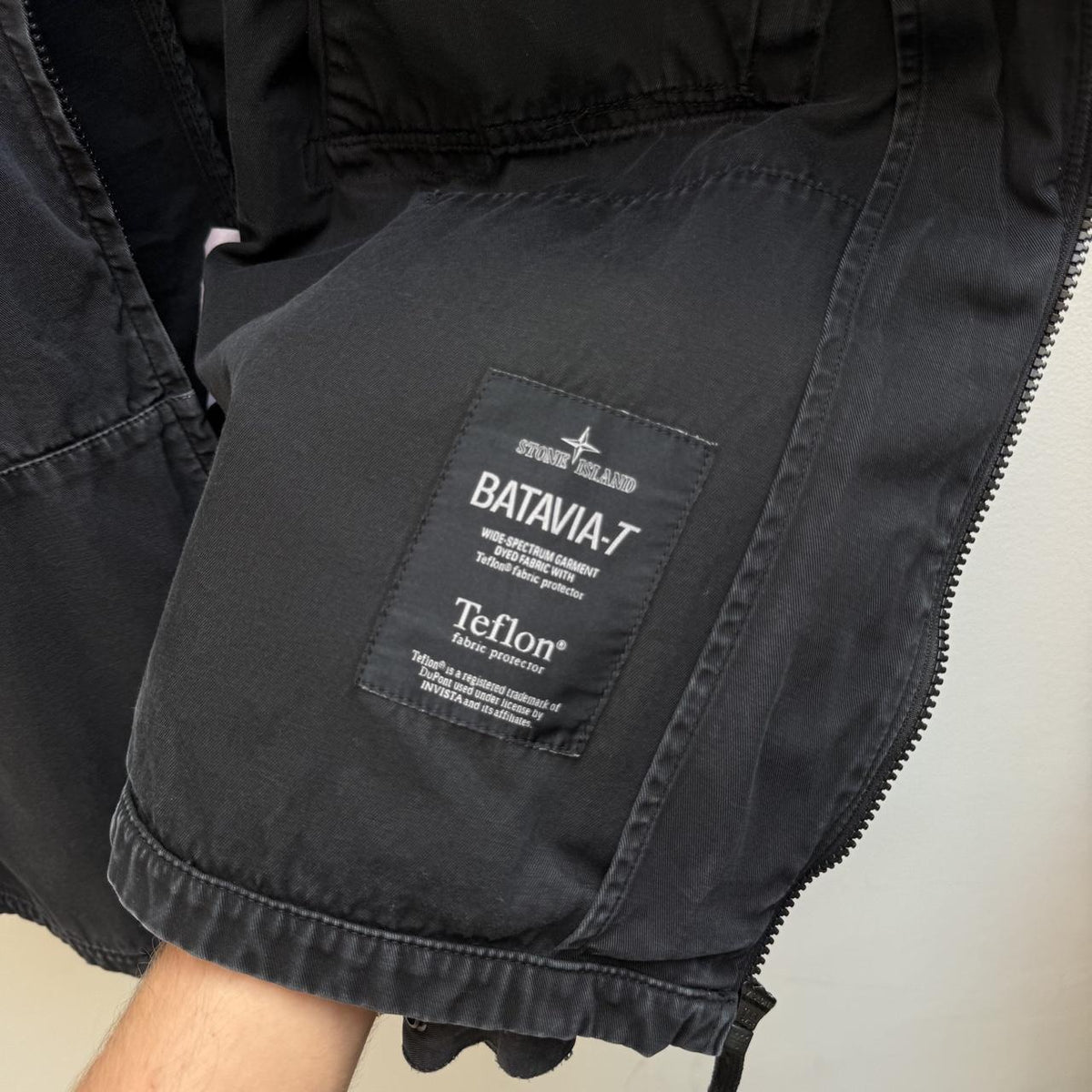 Stone Island Batavia-T Overshirt Jacket Black (L) | Large, Black