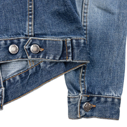Vintage 2000s Gucci By Tom Ford Button Up Denim Jacket Womens Size S | Small, Blue