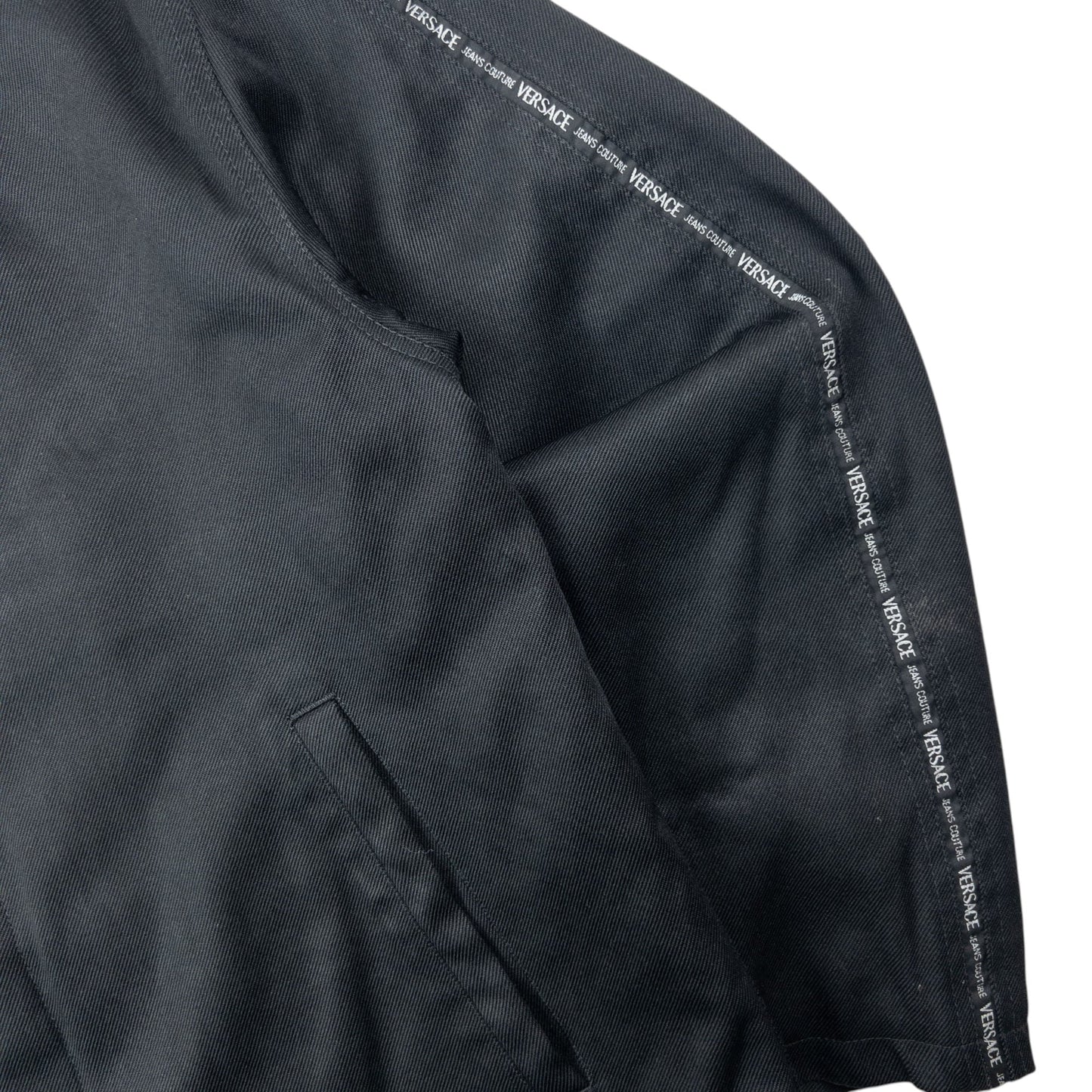 Vintage 2000s Versace Jeans Couture Padded Jacket Size S | Small, Black