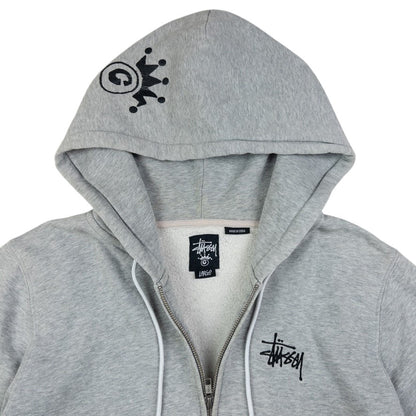 Vintage Stussy Zip Up Hoodie Size L