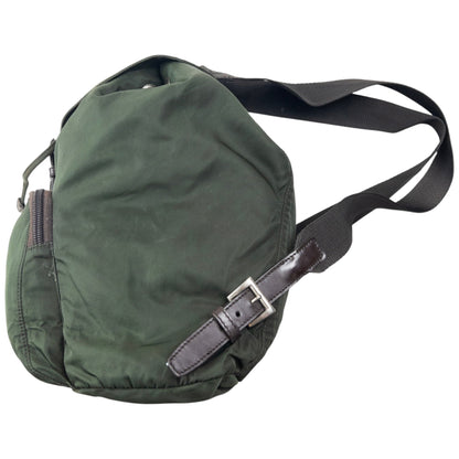 Vintage 2000s Prada Bucket Backpack | O/S, Brown