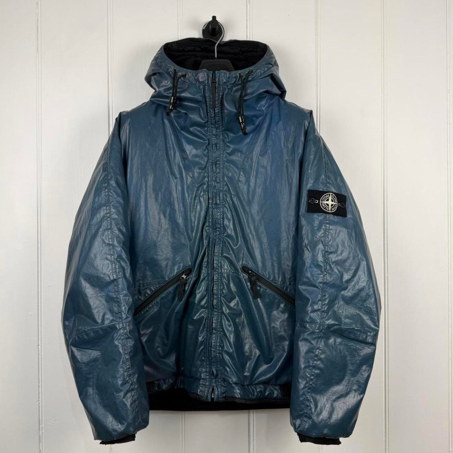 Stone Island Ice Jacket Blue (XXL) | XXL, Blue