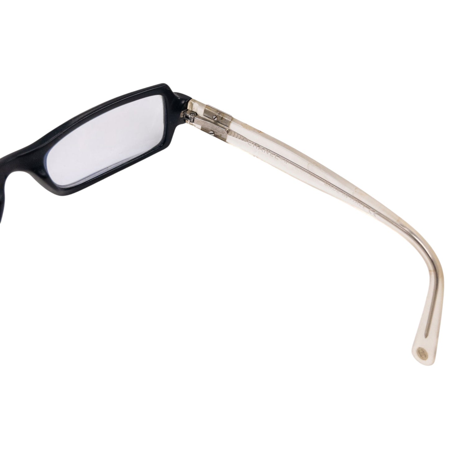 Vintage 2000s Chanel Diamanté Eyeglasses | O/S, Black
