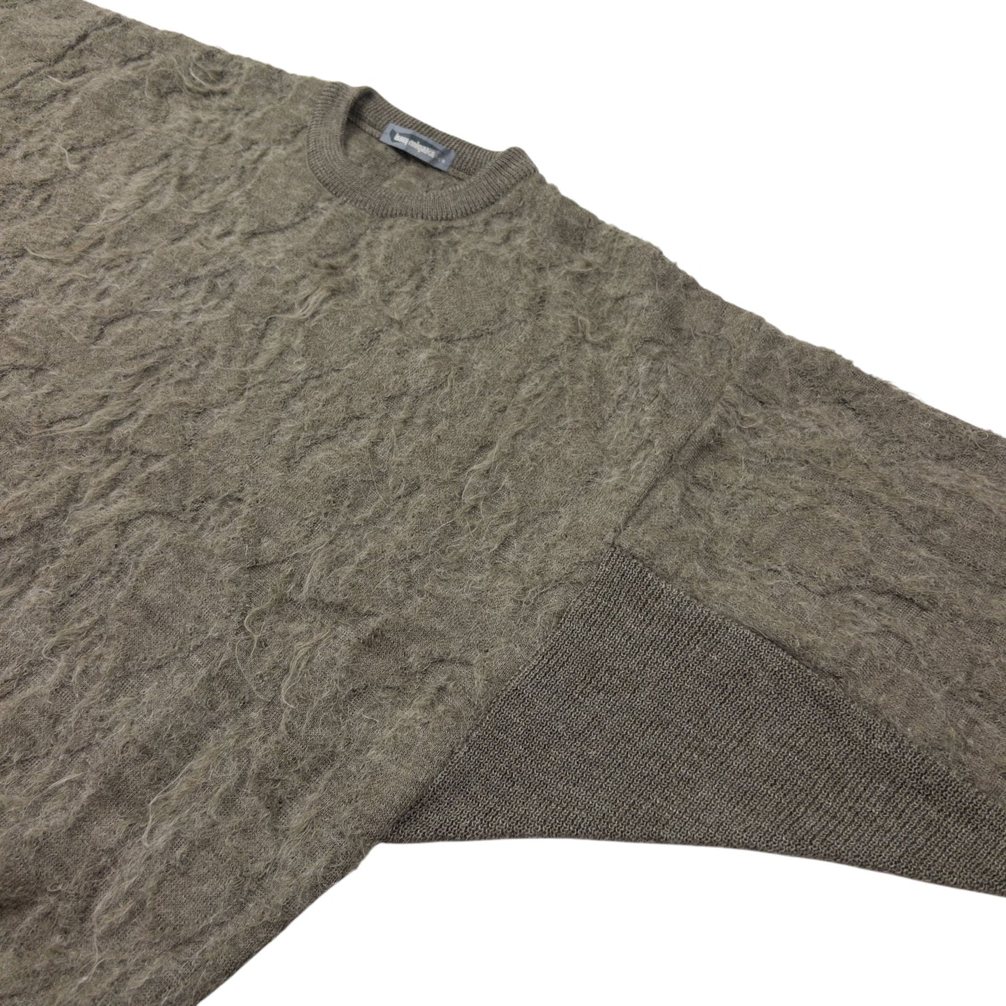 Vintage Issey Miyake Mohair Batwing Sleeve Jumper Size L