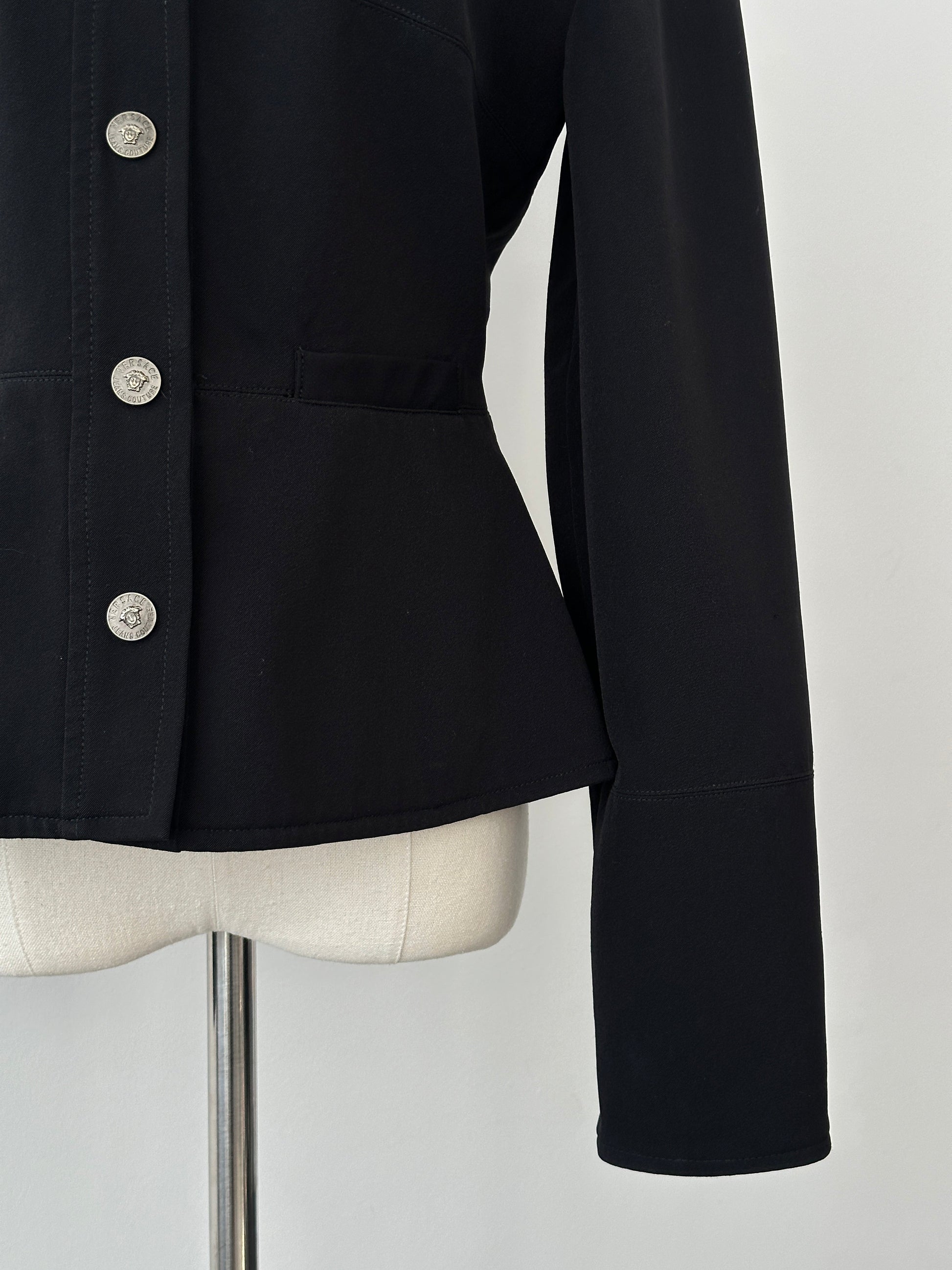 Versace Jeans Couture 2000s Bespoke Button Jacket - S