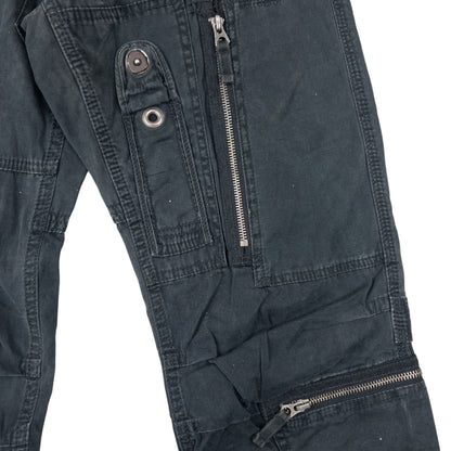 Vintage 2000s Ralph Lauren Cargo Trousers Size W31 | W31, Black