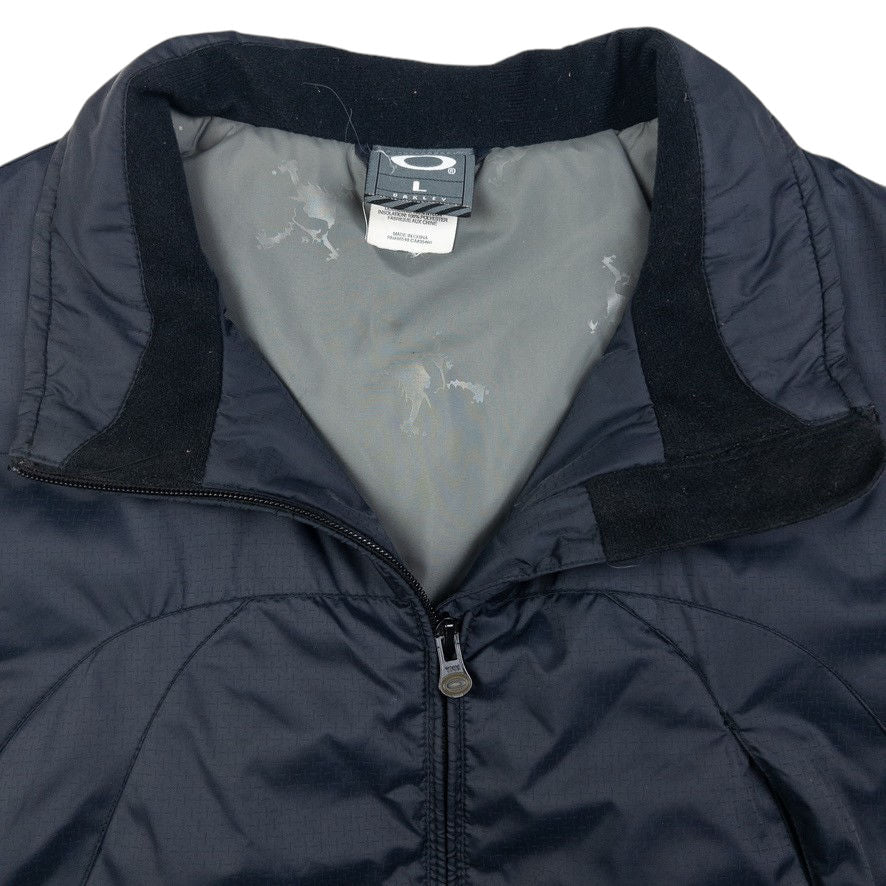 Vintage Oakley Zip Up Padded Gilet Size L
