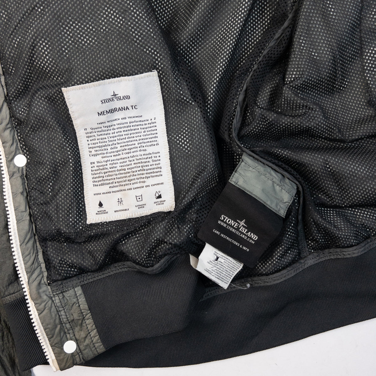 2012 Stone Island Membrana TC Jacket Size L | Large, Multicoloured