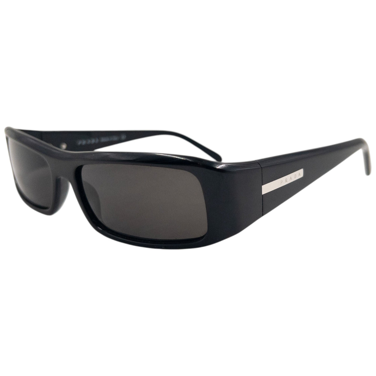 Vintage 2000s Prada Iridescent Lens Sunglasses | O/S, Black