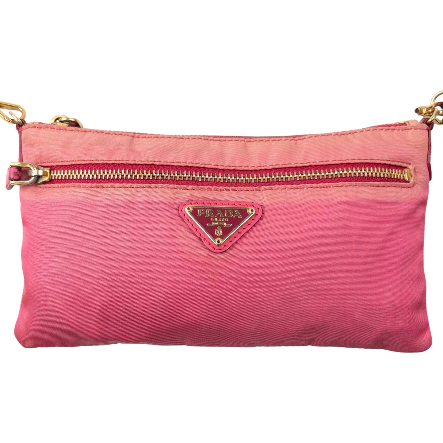 Vintage 2000s Prada Mini Crossbody Bag | O/S, Pink