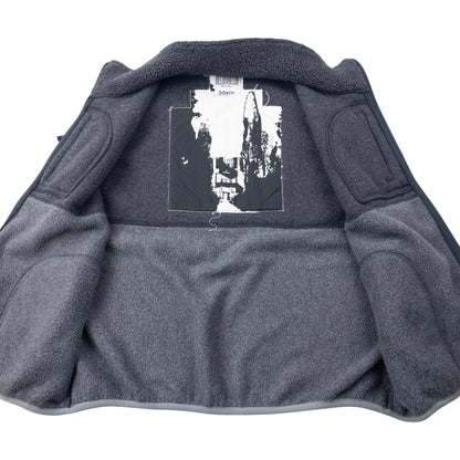 Cav Empt Zip Up Fleece Gilet Size M