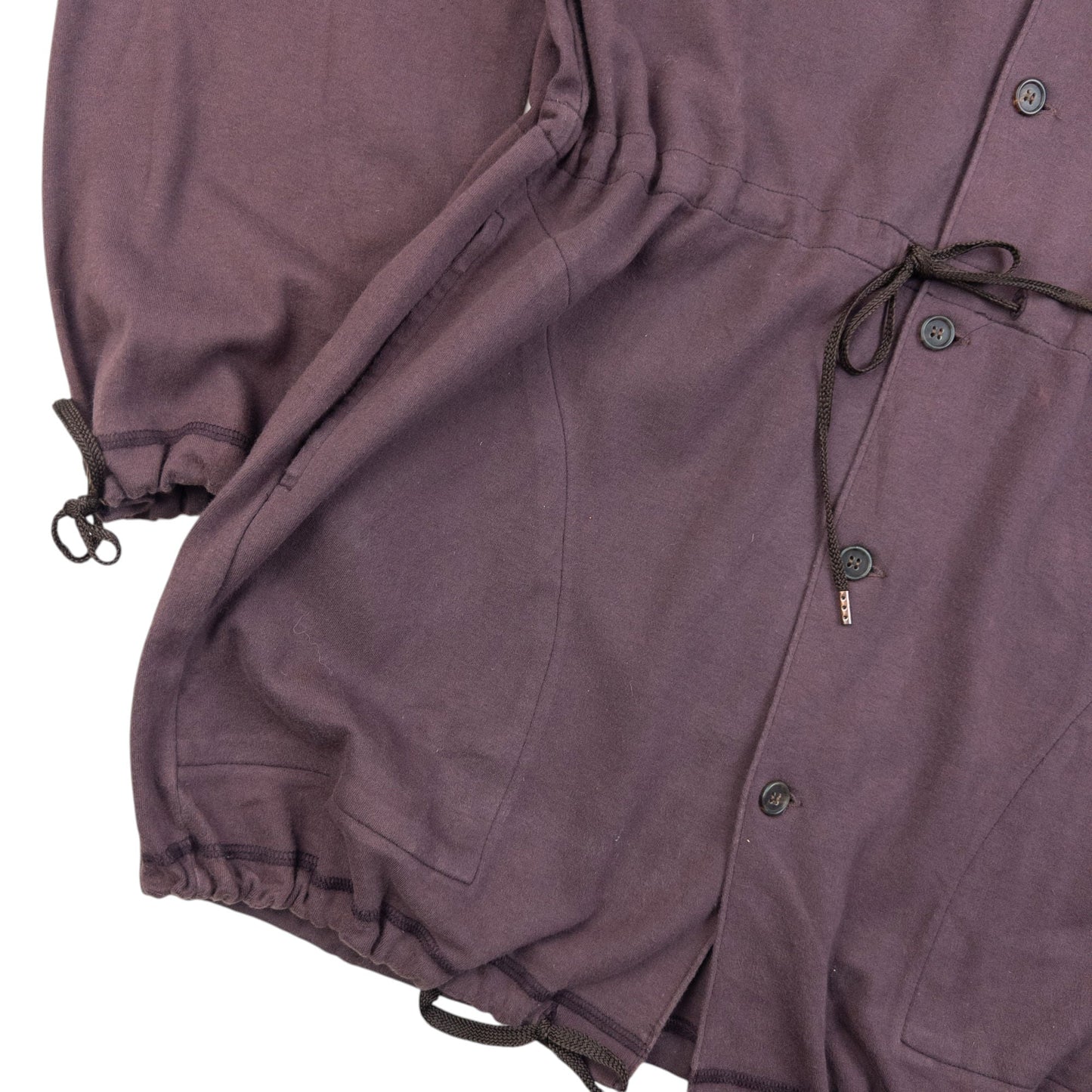 Vintage 90s Jean Paul Gaultier Homme Button Up Jacket Size M | Medium, Brown