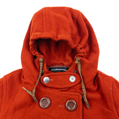 Vintage 2000s Mercibeaucoup By Issey Miyake Wool Jacket Womens Size S | Small, Orange