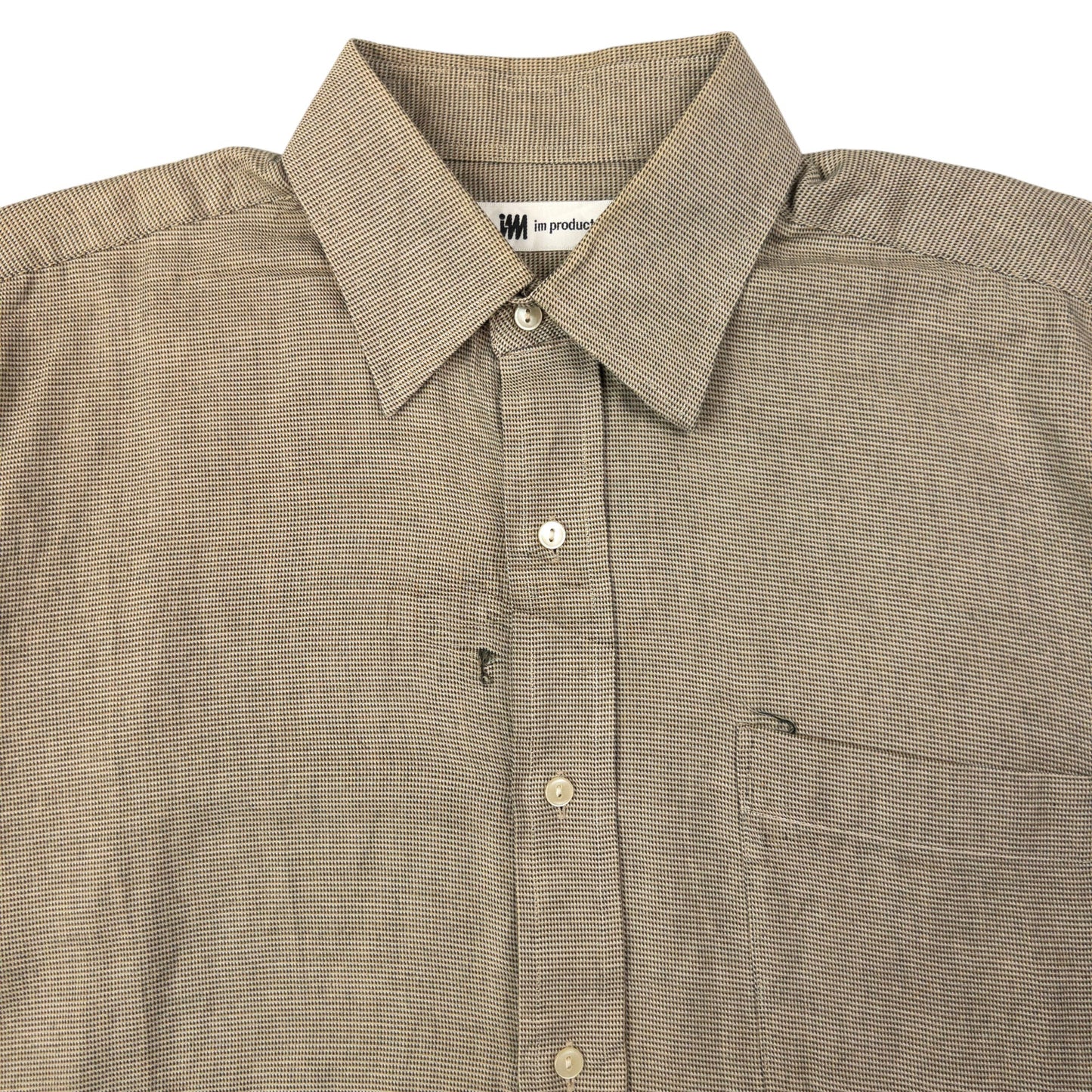Vintage Issey Miyake Long Sleeve Button Up Shirt Size M