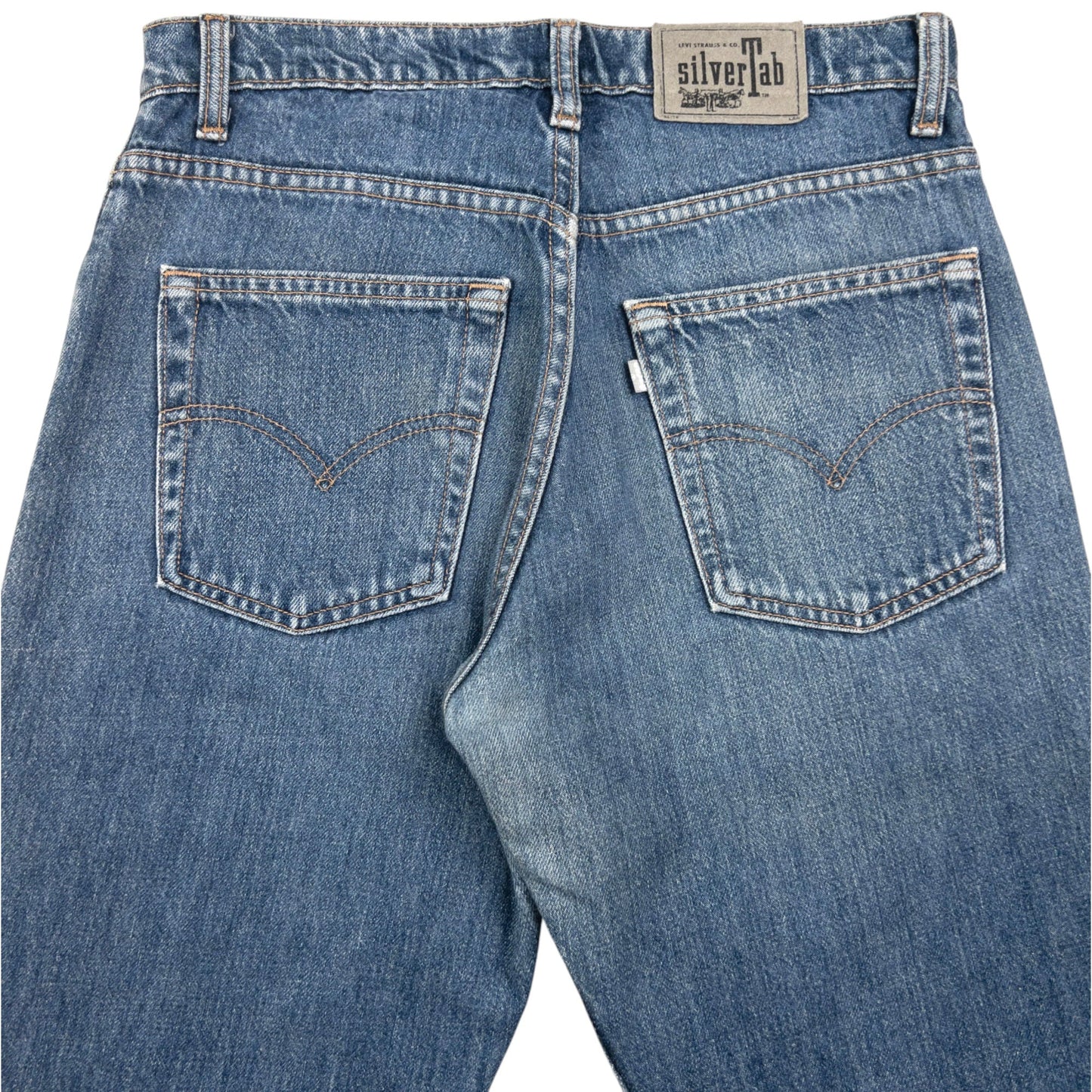 Vintage Levi's Silver Tab Buster Denim Jeans Size W30