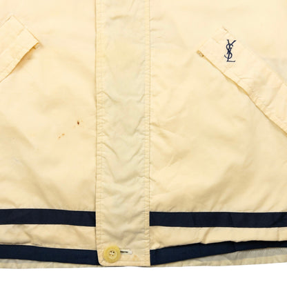 Vintage YSL Yves Saint Laurent Zip Up Jacket Size XL