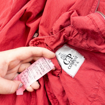 Vintage 2000s CP Company Lens Zip Up Jacket Size M | Medium, Red