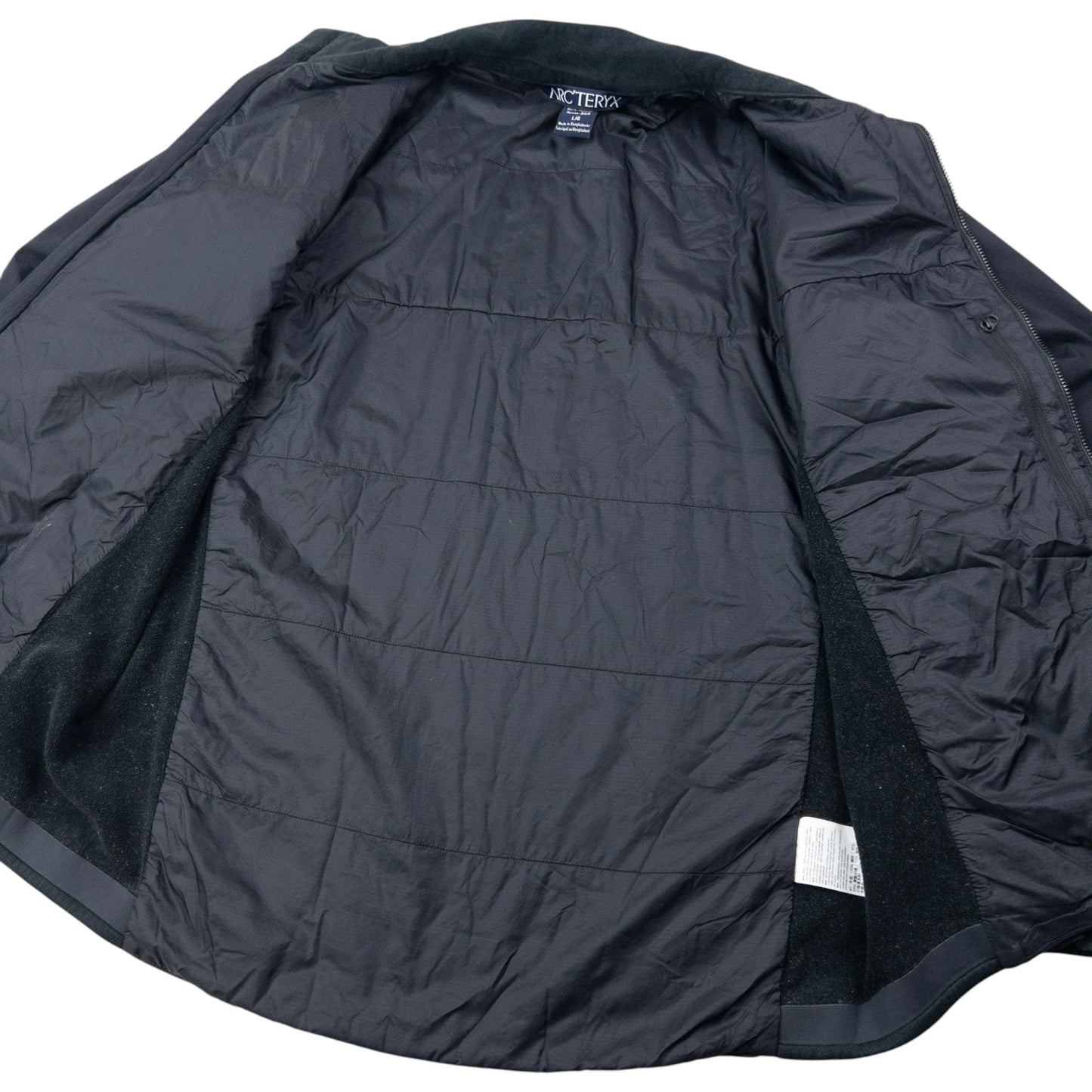 Vintage 2000s Arcteryx LEAF Zip Up Jacket Size L | Large, Black