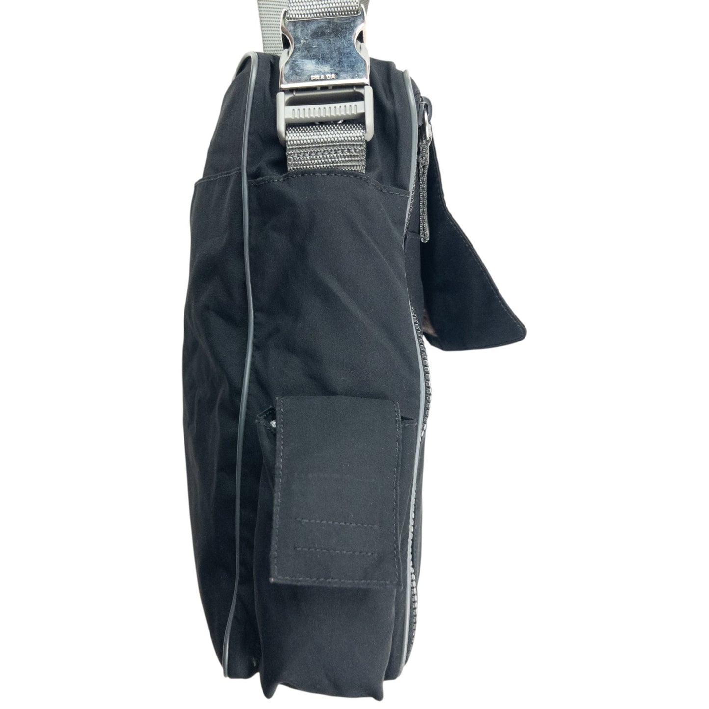 Vintage 2000s Prada Sport Crossbody Bag | O/S, Black