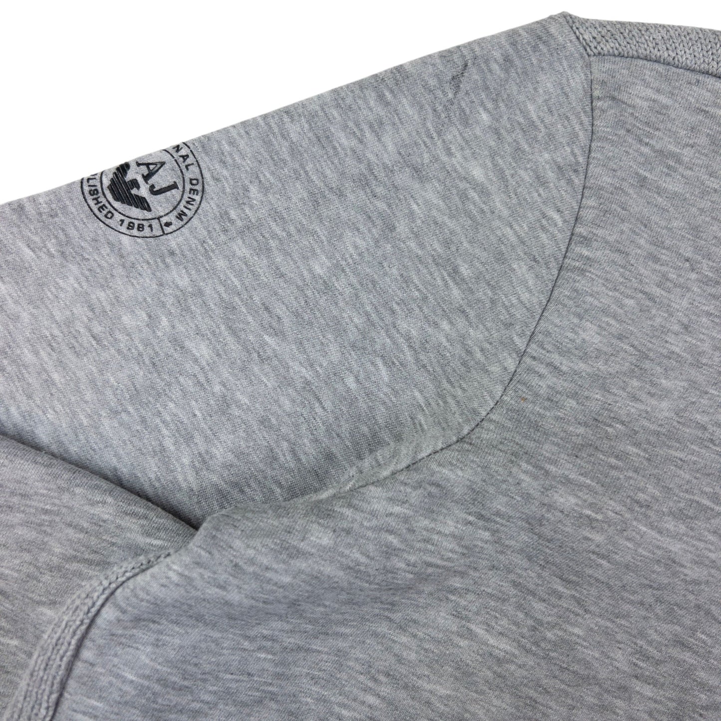 Vintage Armani Jeans Half Zip Jumper Size M