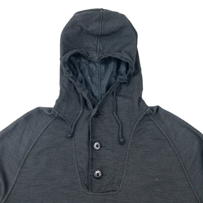 Vintage 2006 Stone Island Q Button Hoodie Size M