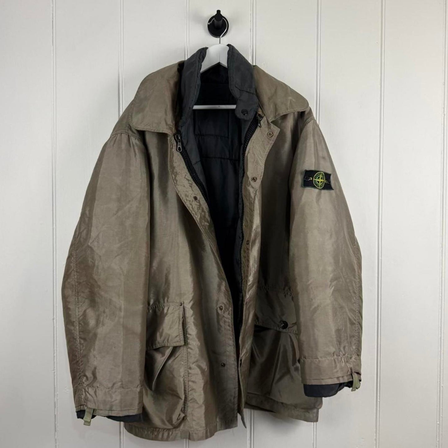 Stone Island Formula Steel Parka (L) | Large, Red