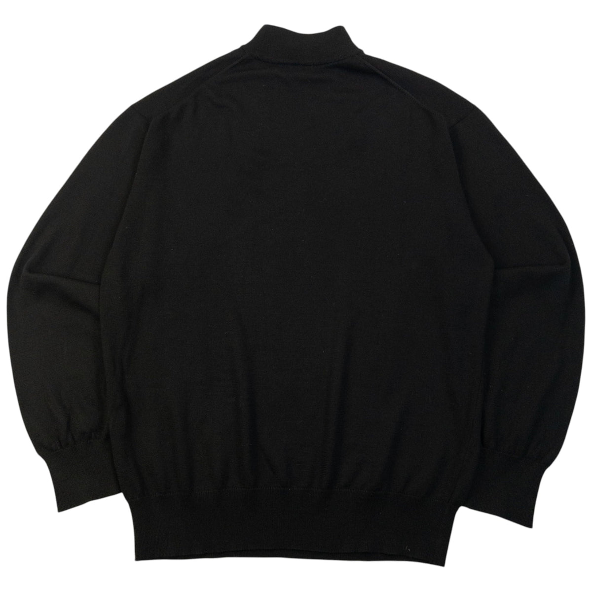 Vintage 90s YSL Yves Saint Laurent Turtleneck Jumper Size L | Large, Black