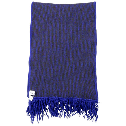 Vintage 90s Dior Monogram Wool Tassel Scarf | O/S, Brown