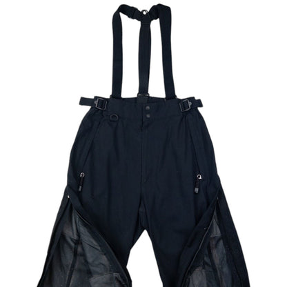 Vintage Montbell Suspender Snowboarding Trousers Size W26
