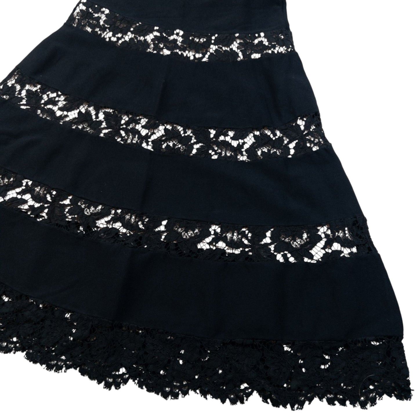 Vintage Valentino Lace Dress Womens Size S | Small, Black