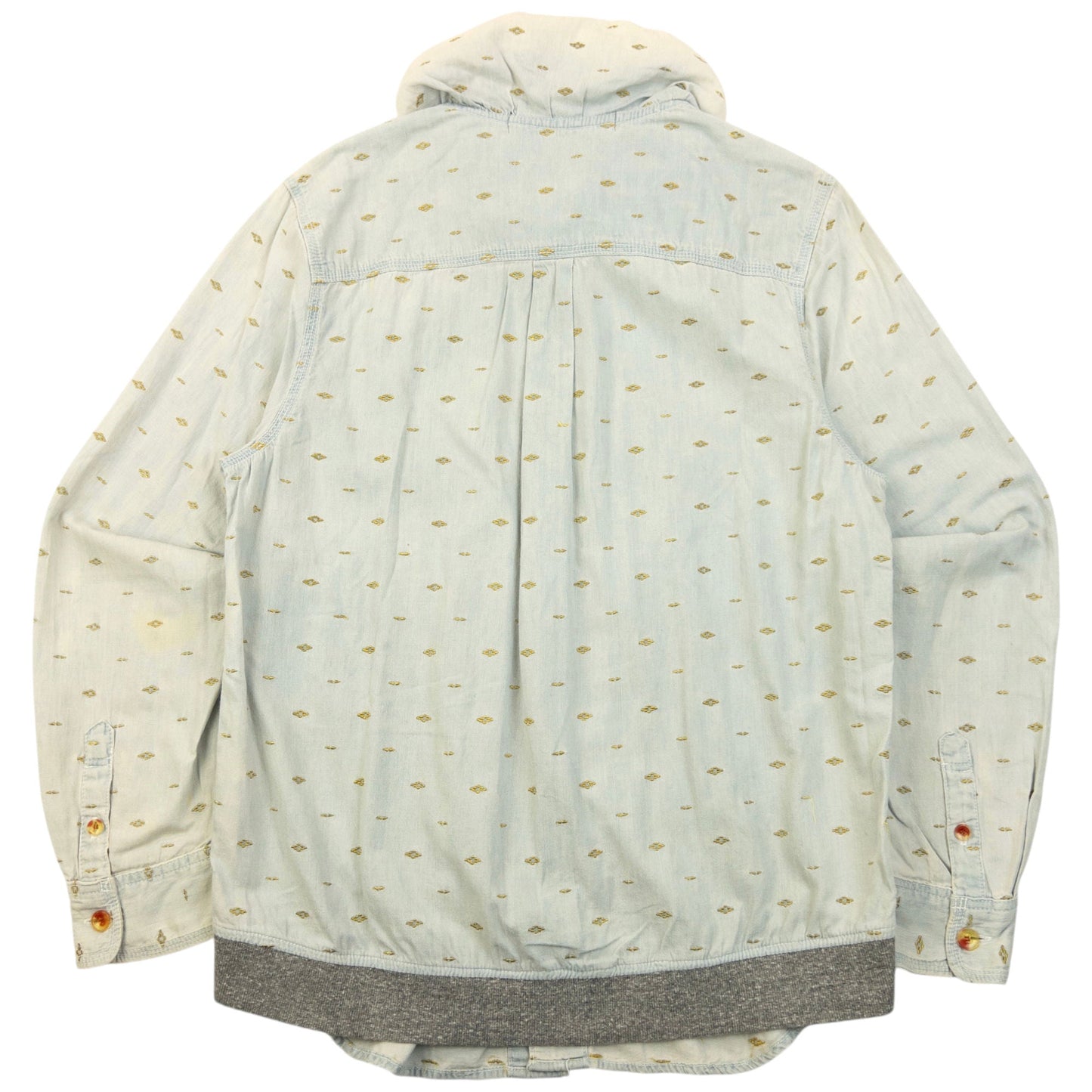 Vintage 2000s Mercibeaucoup By Issey Miyake Lightweight Denim Jacket Size S | Small, Blue
