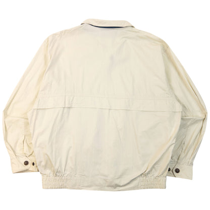 Vintage 90s Burberry Zip Up Jacket Size XS | XS, Cream