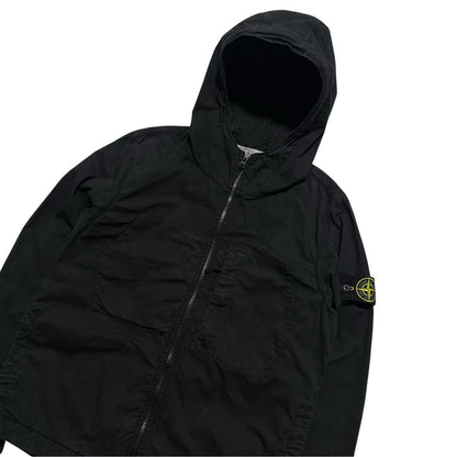 Stone Island Supima Cotton Twill Jacket | Small, Black