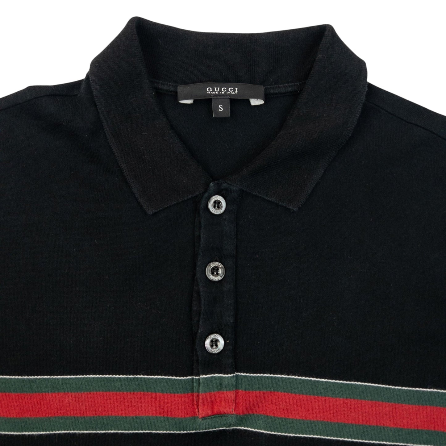 Vintage 2000s Gucci Stripe Polo Shirt Size XS | XS, Multicoloured