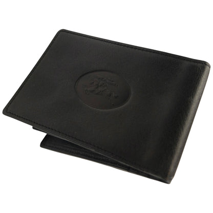 Vintage 90s Burberry Leather Card Holder | O/S, Black