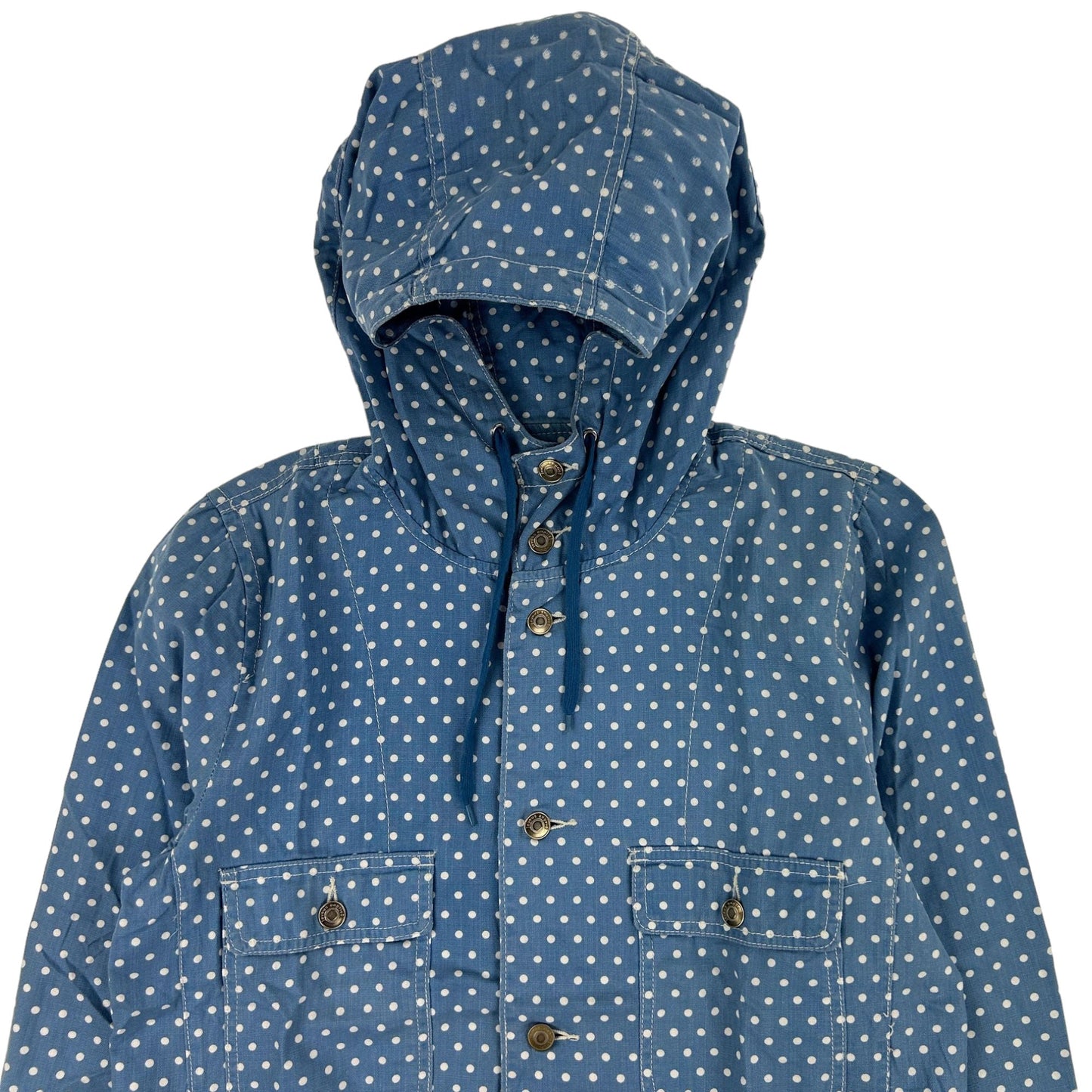 Vintage Mercibeaucoup By Issey Miyake Polka Dot Hooded Jacket Size M