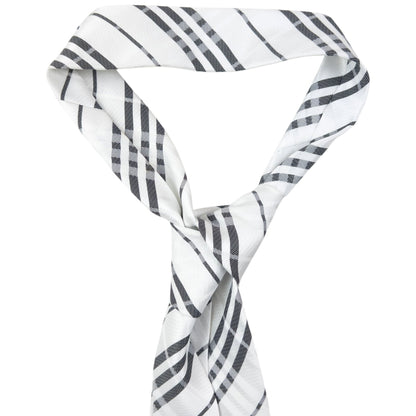 Vintage Burberry Nova Check Silk Tie | O/S, Black