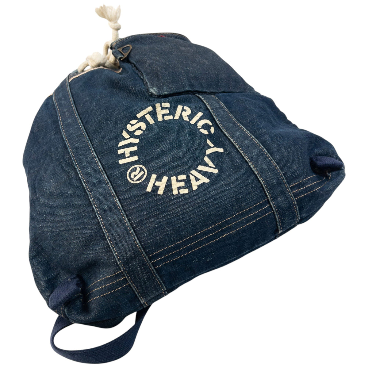 Vintage 90s Hysteric Glamour Denim Bucket Backpack | O/S, Blue