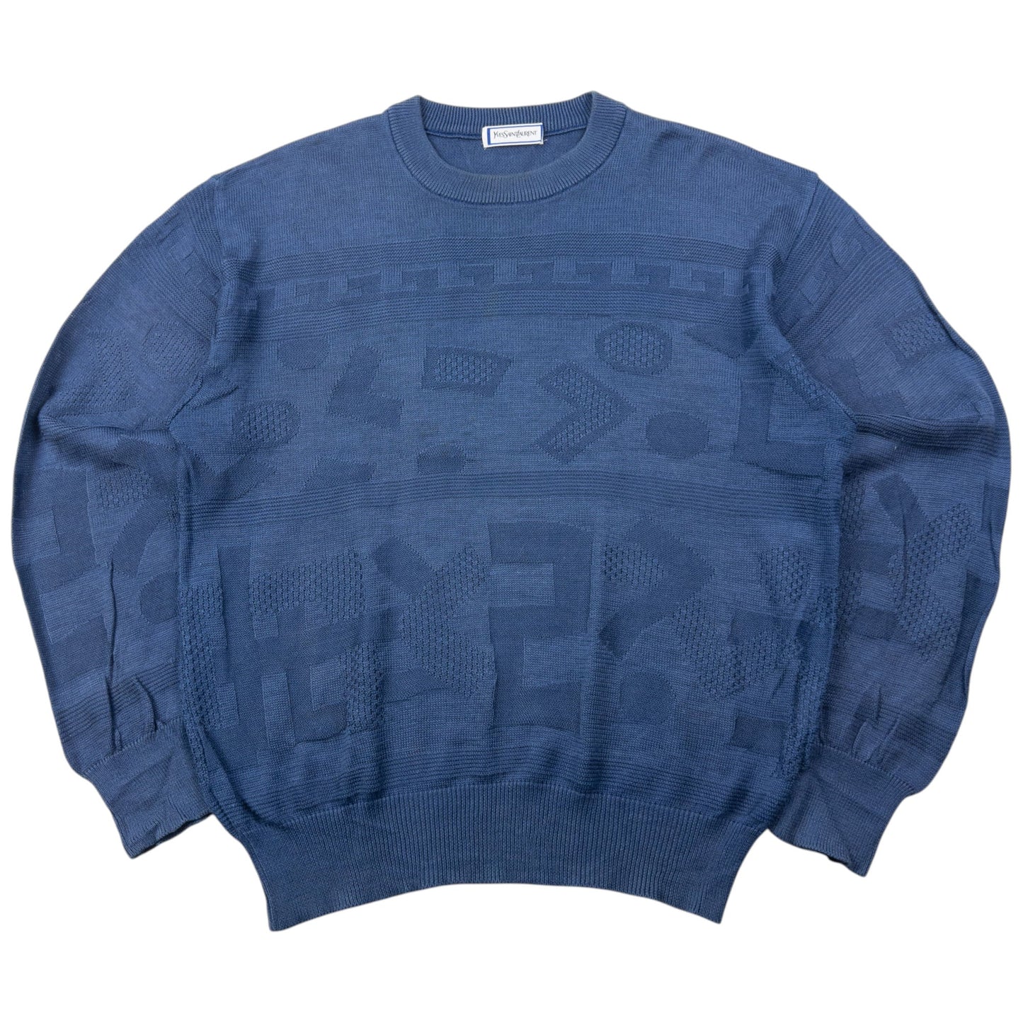 Vintage YSL Yves Saint Laurent Lightweight Knit Jumper Size S