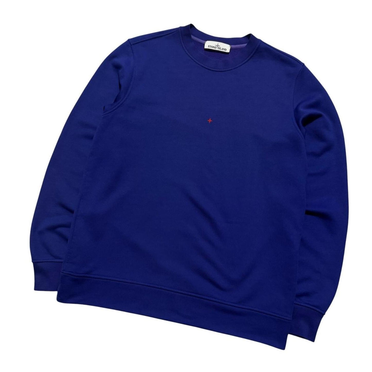 Stone Island Marina Pullover Crewneck | Medium, Navy Blue