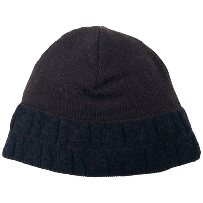 Vintage Fendi Monogram Wool Beanie Hat