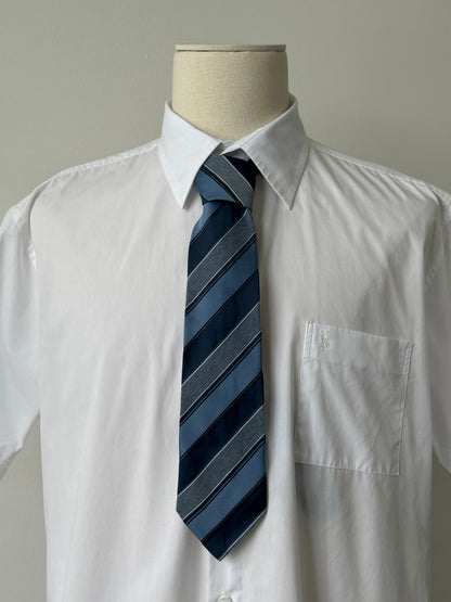 St Michael 1980s Striped Tie