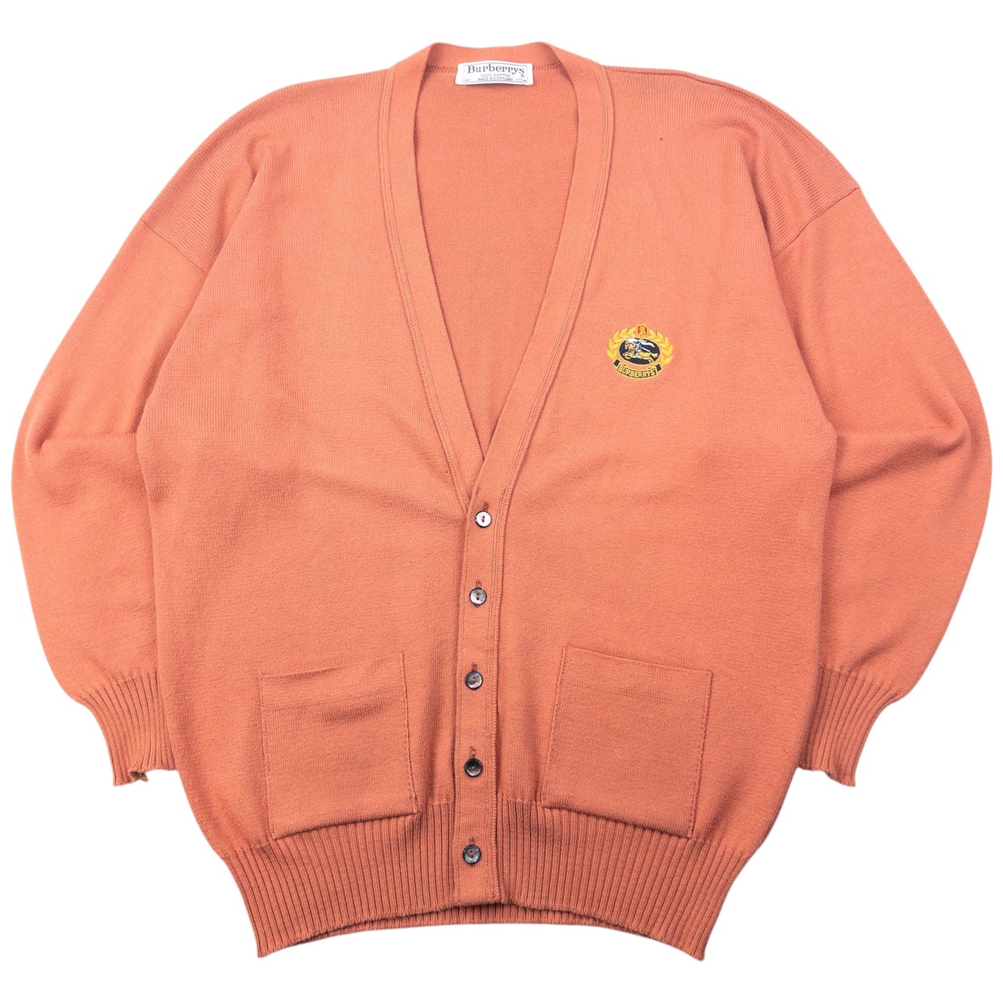 Vintage Burberry Button Up Cardigan Size L