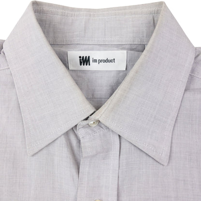Vintage 90s Issey Miyake Long Sleeve Button Up Shirt Size S | Small, Grey