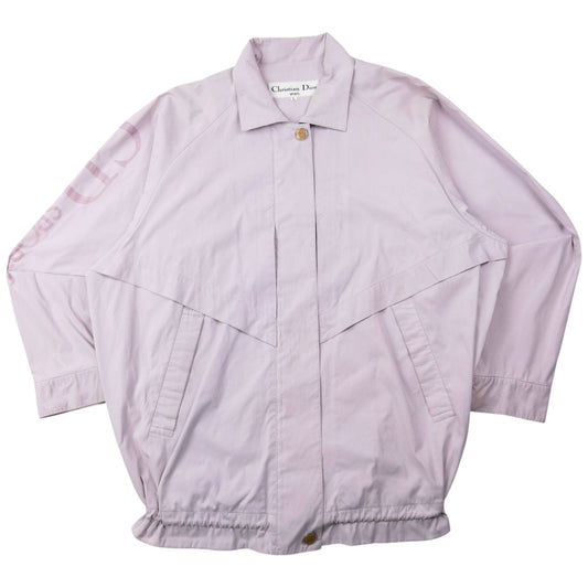 Vintage 90s Dior Sports Zip Up Jacket Size M | Medium, Purple