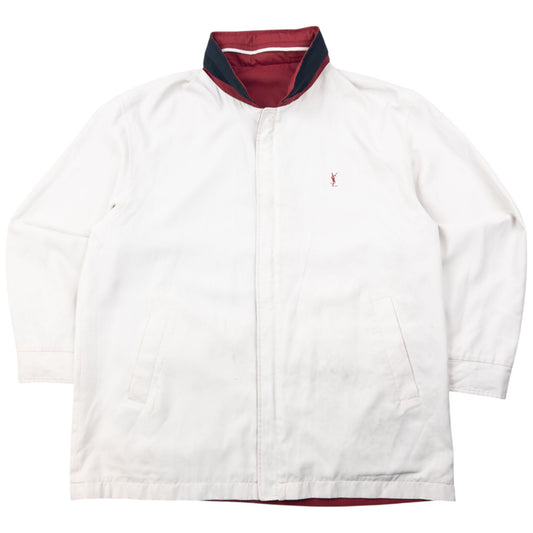 Vintage 90s YSL Yves Saint Laurent Reversible Jacket Size L