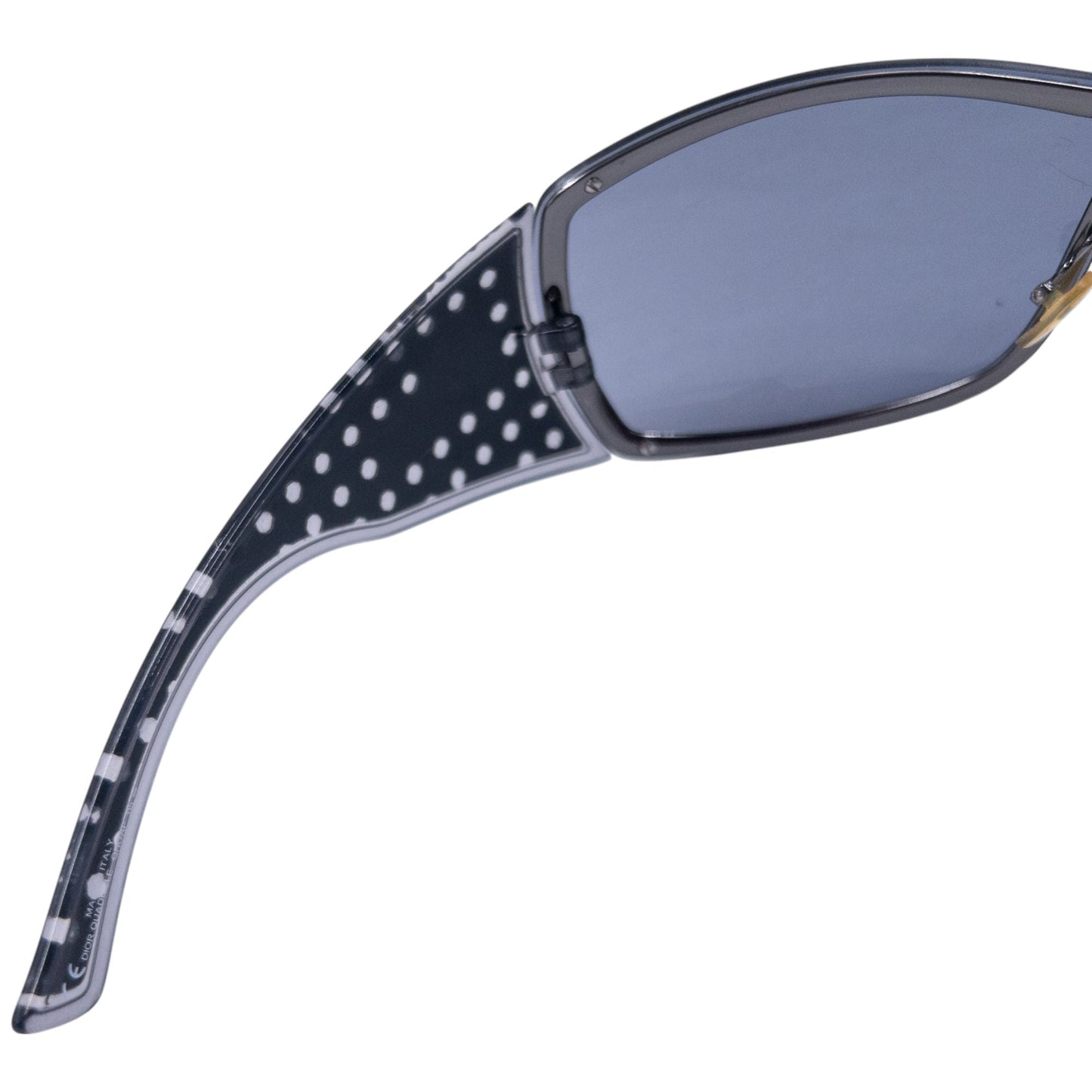 Vintage Dior Polka Dot Shield Sunglasses