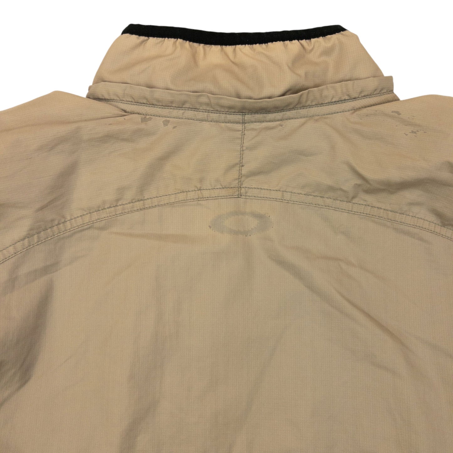 Vintage 2000s Oakley Q Zip Jacket Size L | Large, Beige